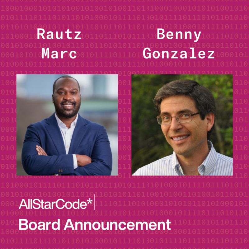 Benny Gonzalez and Rautz Marc - New Board Members